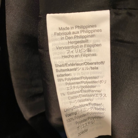 J Crew Black 3/4 Sleeve Dress 🌿 Size 2 C9 - Picture 8 of 8